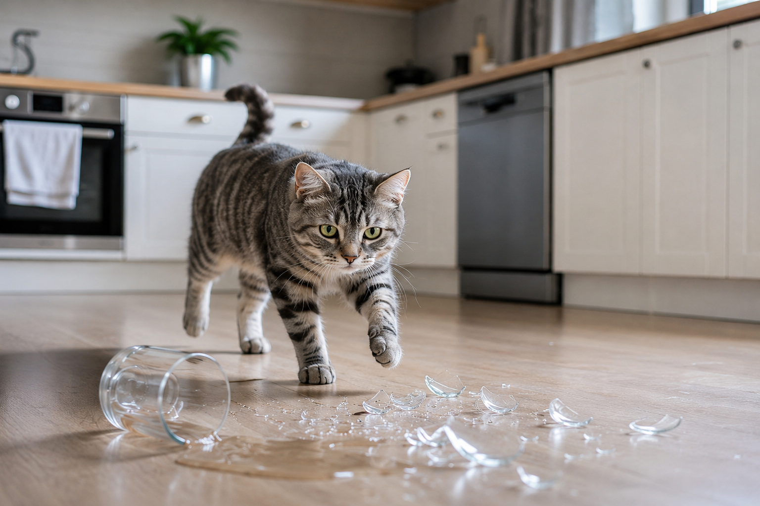 Cat drinking from smart fountain