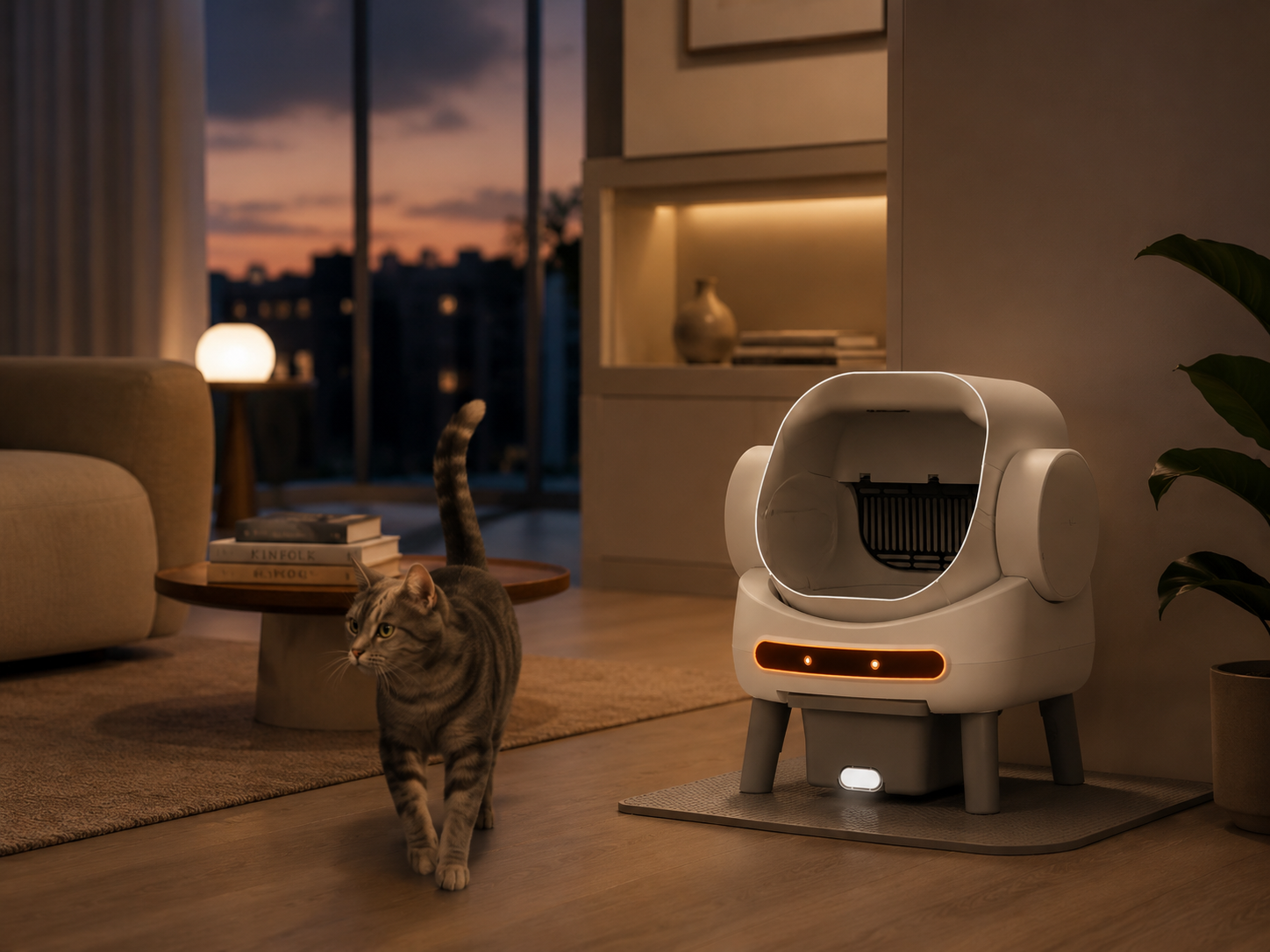 Sealed Waste Compartment: 7-Day Capacity for Multi-Cat Homes