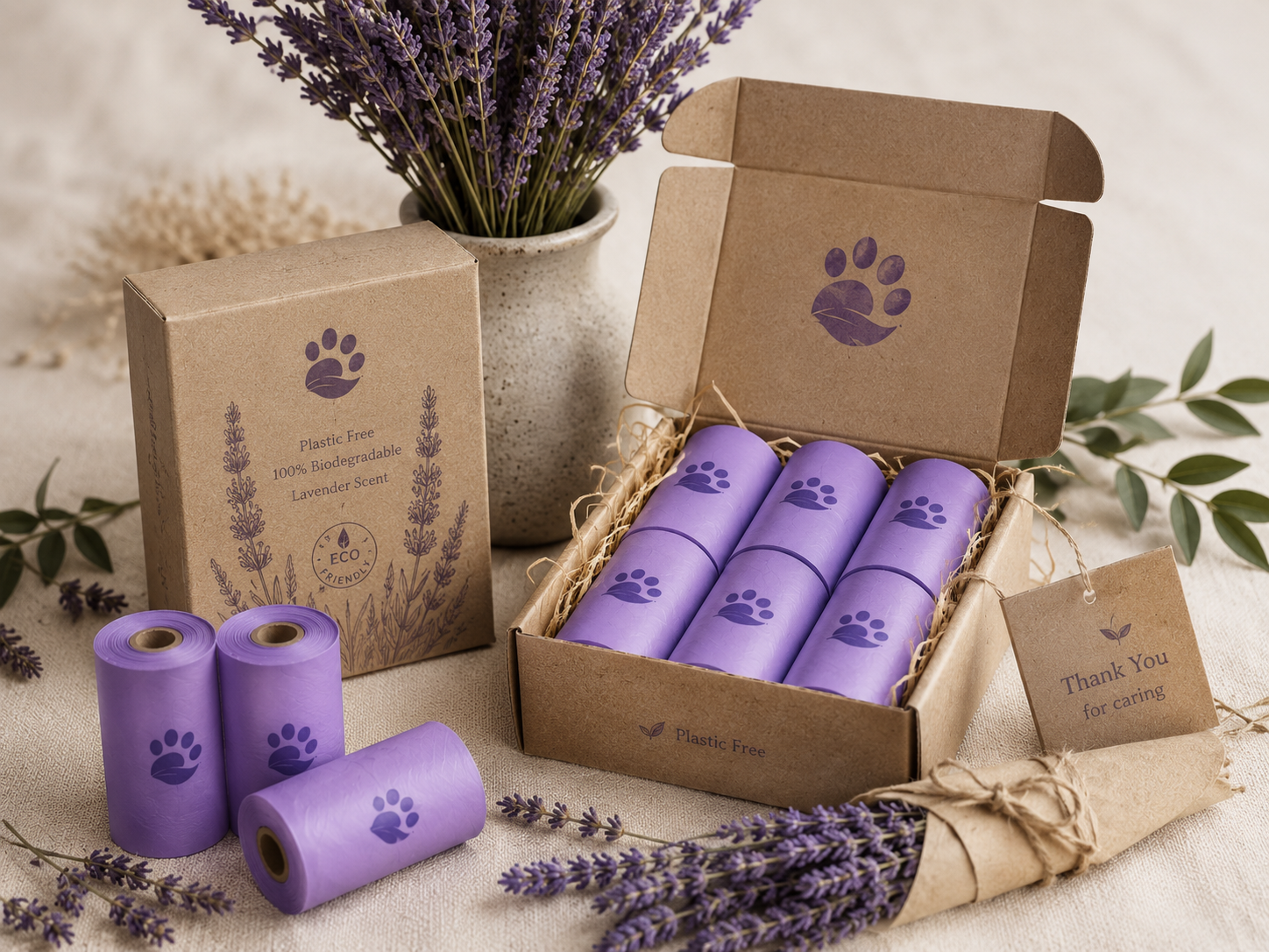 Plastic-free packaging