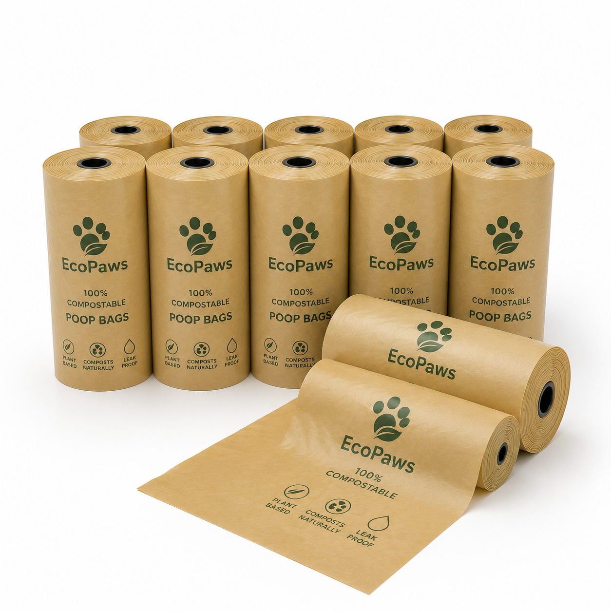Compostable Dog Poop Bags — Essential
