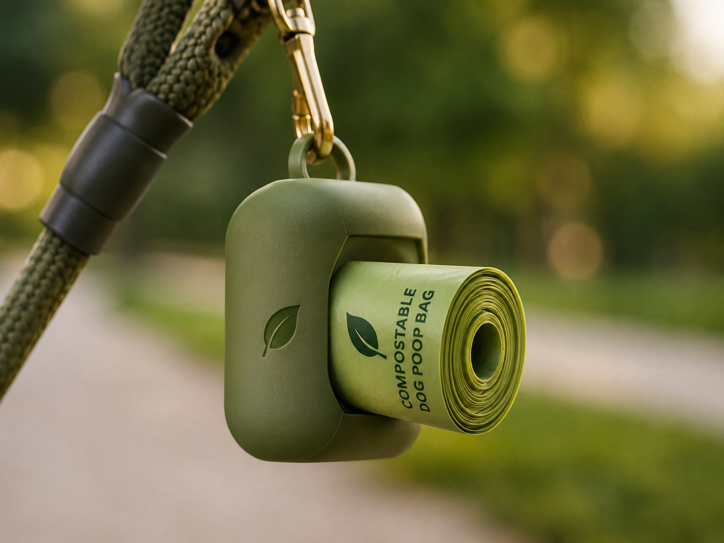Home-Compostable Dog Poop Bags with Handles — Reserve