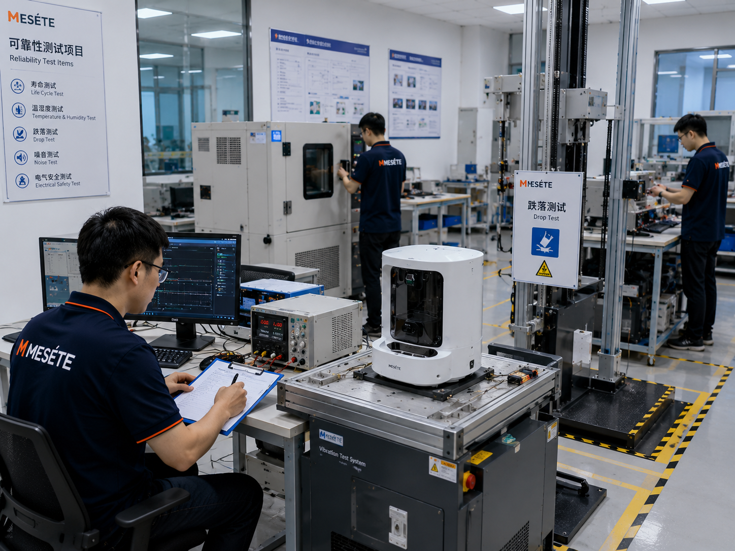 Testing & QC lab