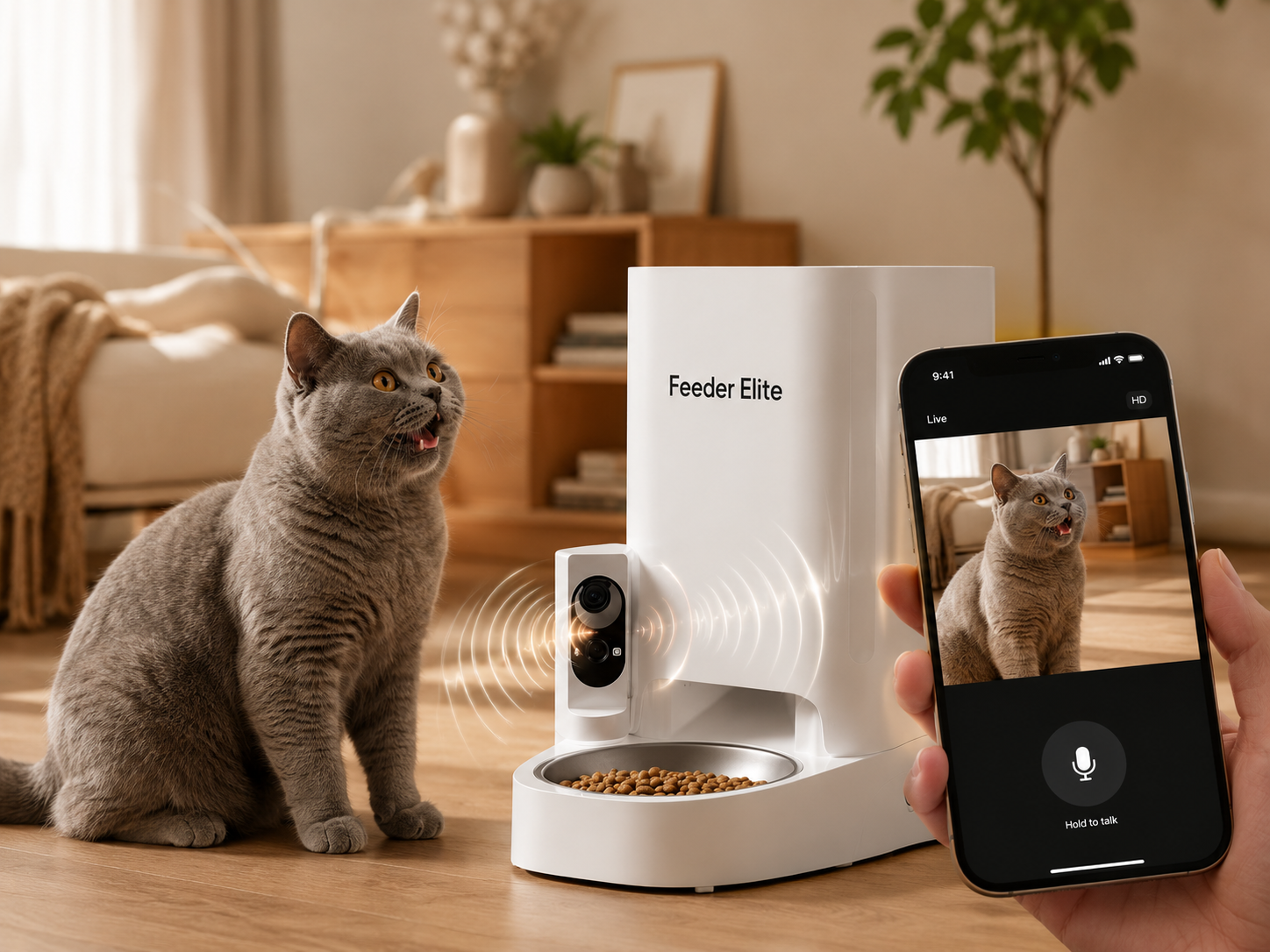 Video Monitoring + Voice Intercom