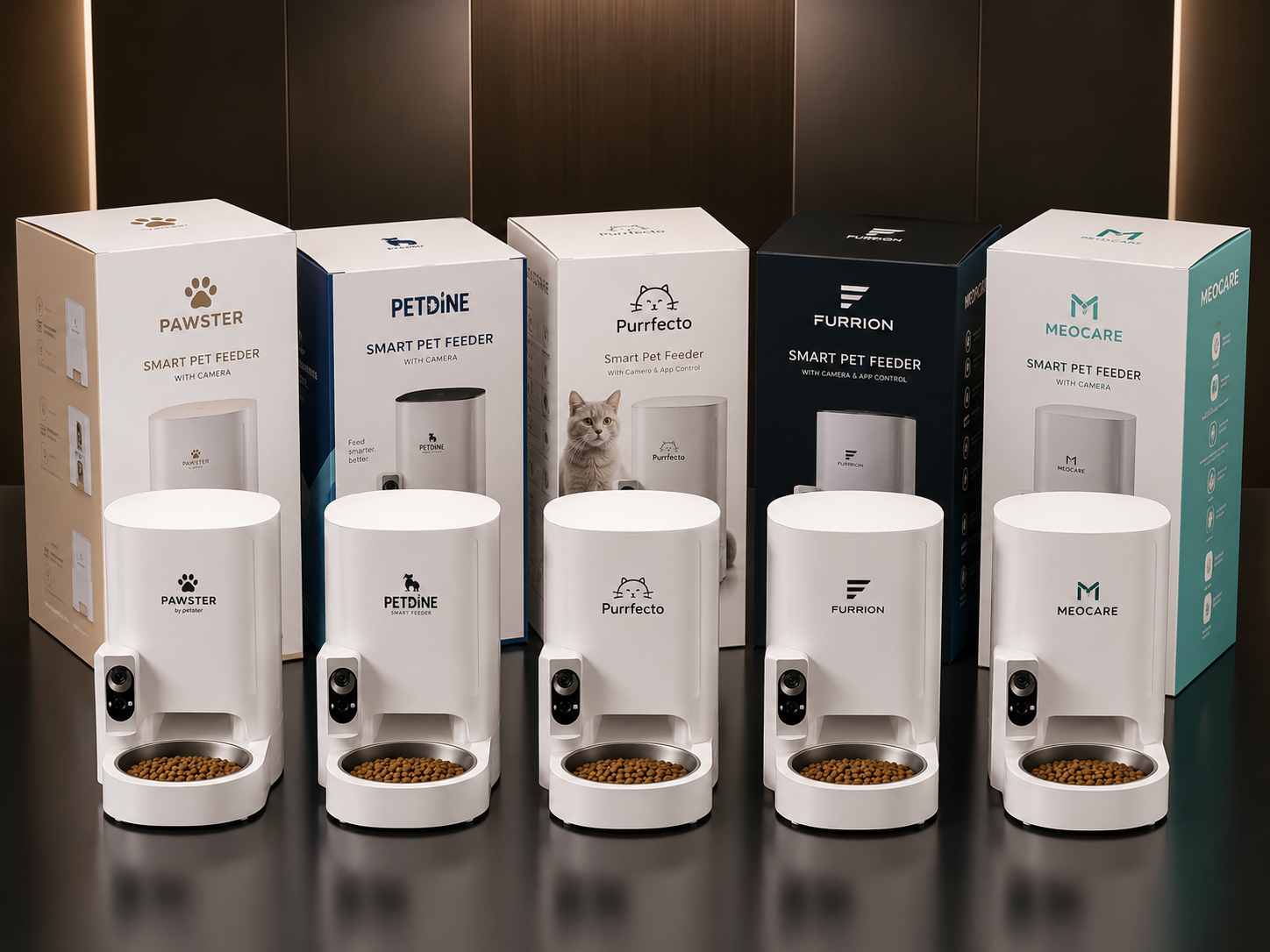OEM private label pet feeder packaging