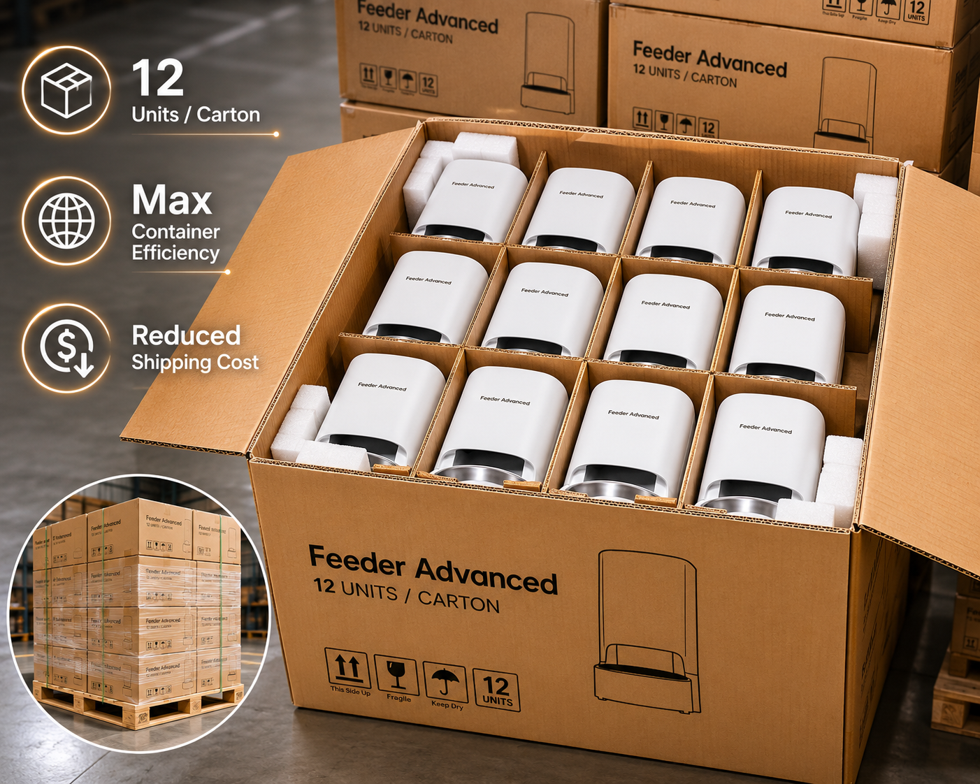 High-Density Carton Packing