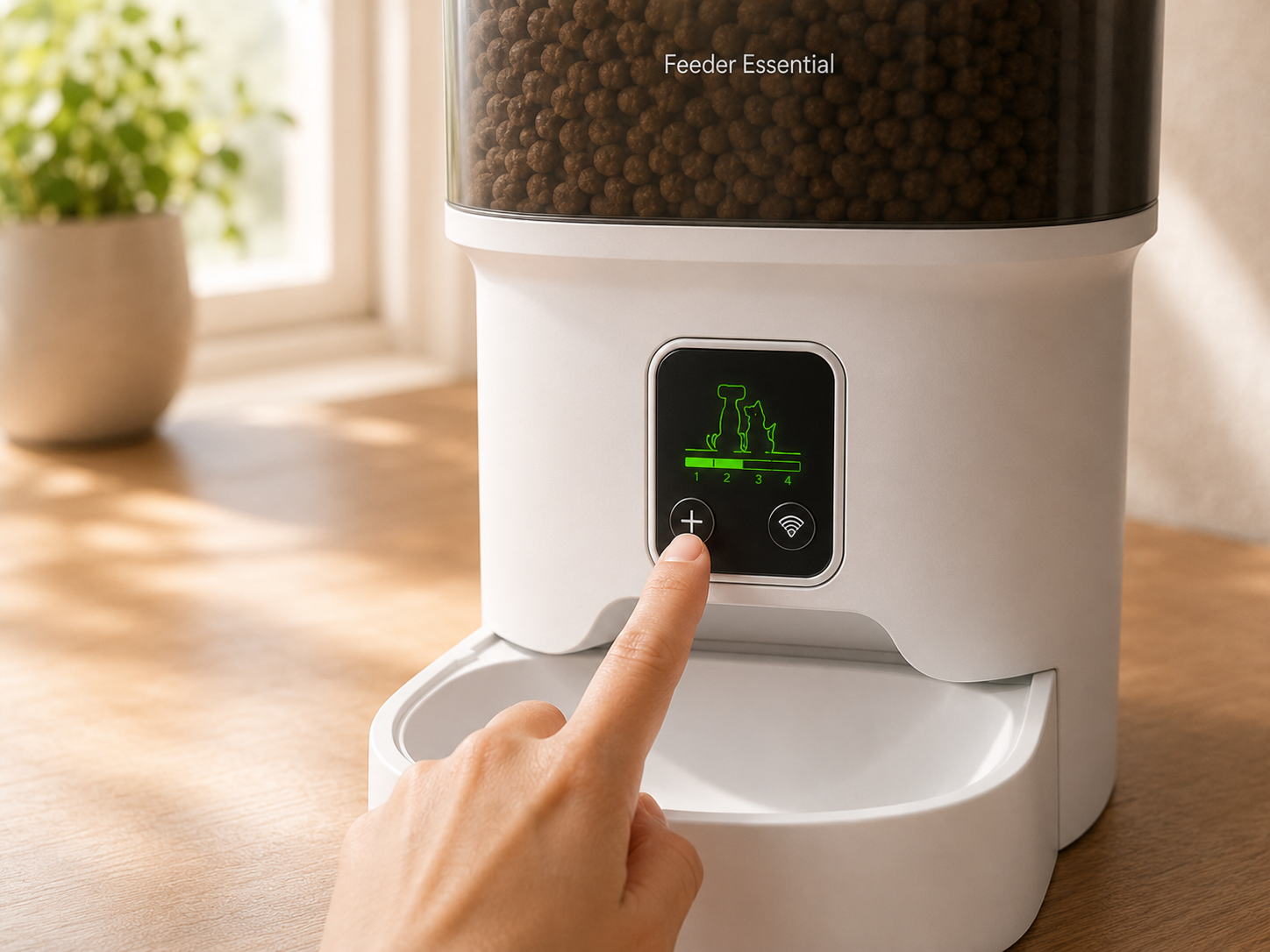 Button-Controlled Timer