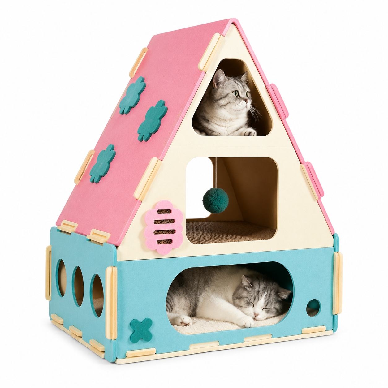 Felt Cat Villa
