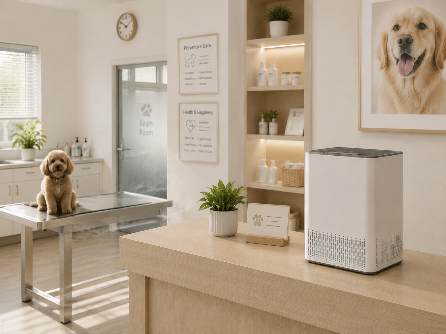 Smart Pet Air Purifier — PureMini