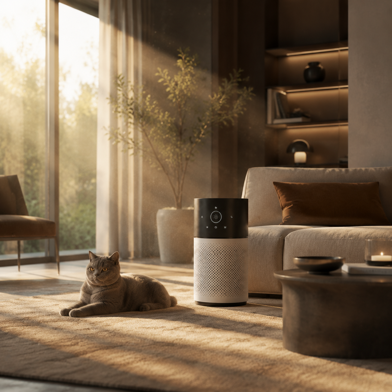 Smart Pet Air Purifier — PurePro
