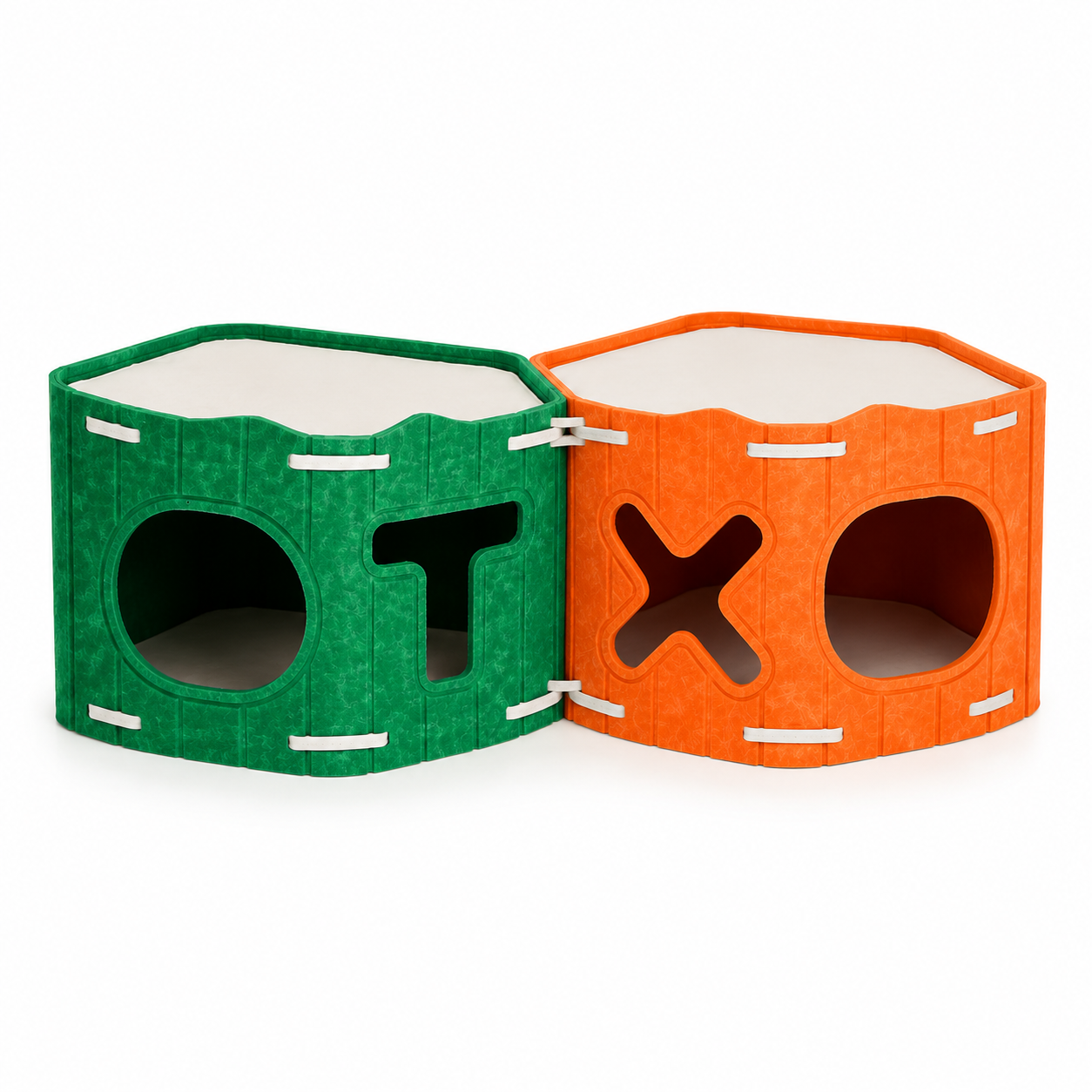 Stackable Felt Cat Condo