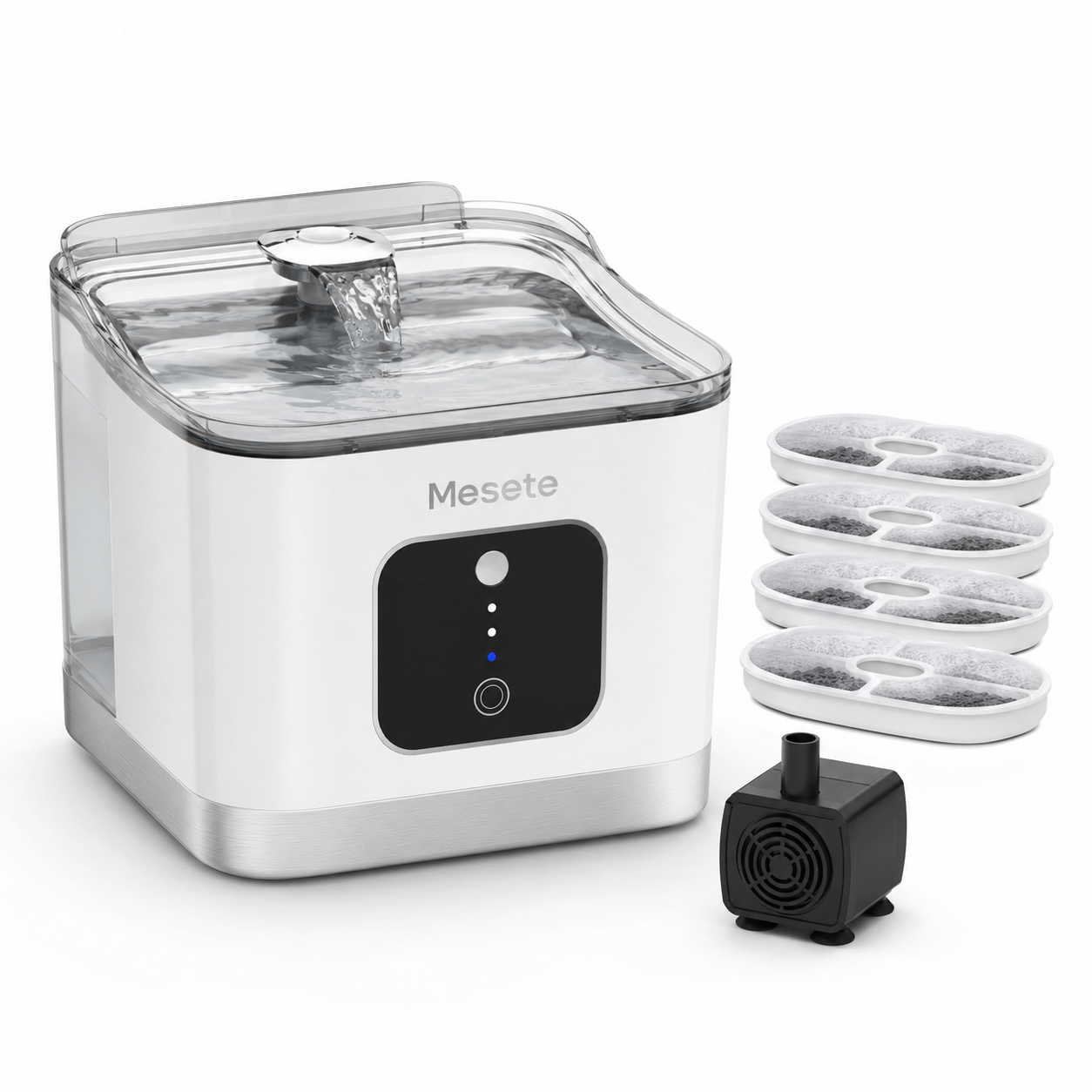 Smart Pet Water Fountain + Filter Kit — Complete