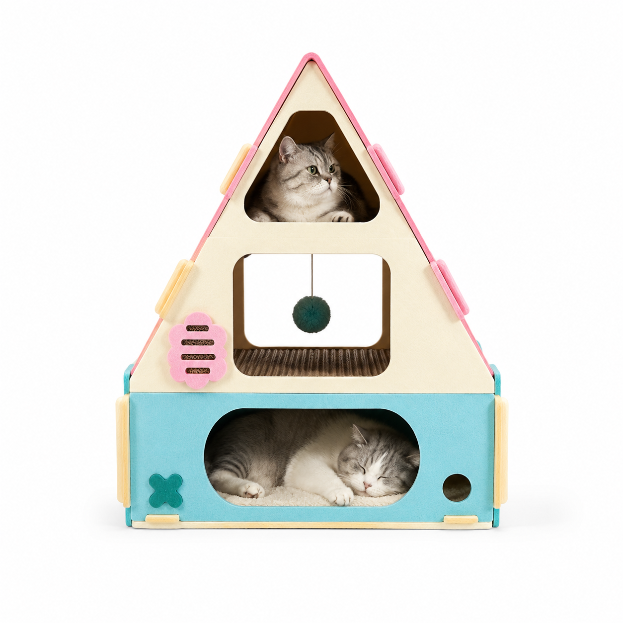Felt Cat Villa
